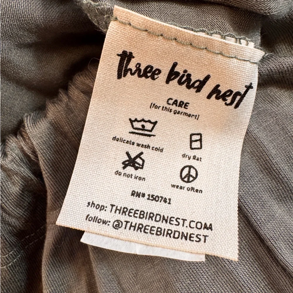 Three Bird Nest Maxi Jumpsuit NWT Size XL - Picture 7 of 7